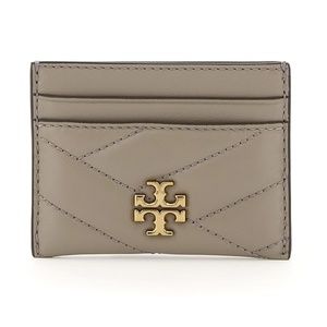 Tory Burch- Kira Chevron Leather Card Case
